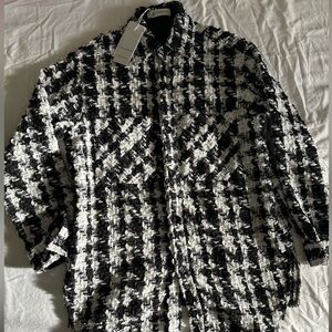 Faith Connexion Tweed Overshirt/Jacket